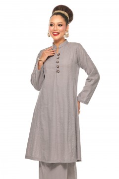 Kurung Riau Putri (Grey)