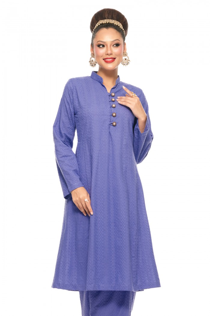 Kurung Riau Putri (Blue Violet)