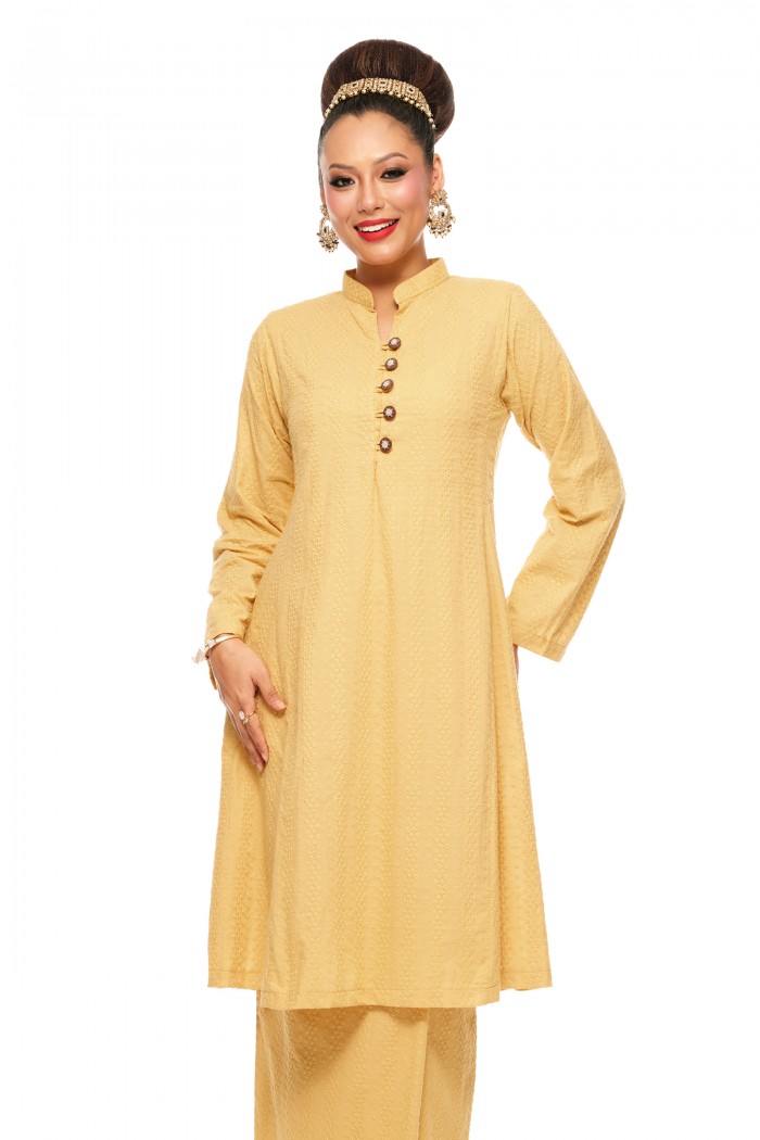 Kurung Riau Putri (Champagne)