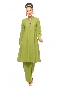 Kurung Riau Putri (Avocado Green)