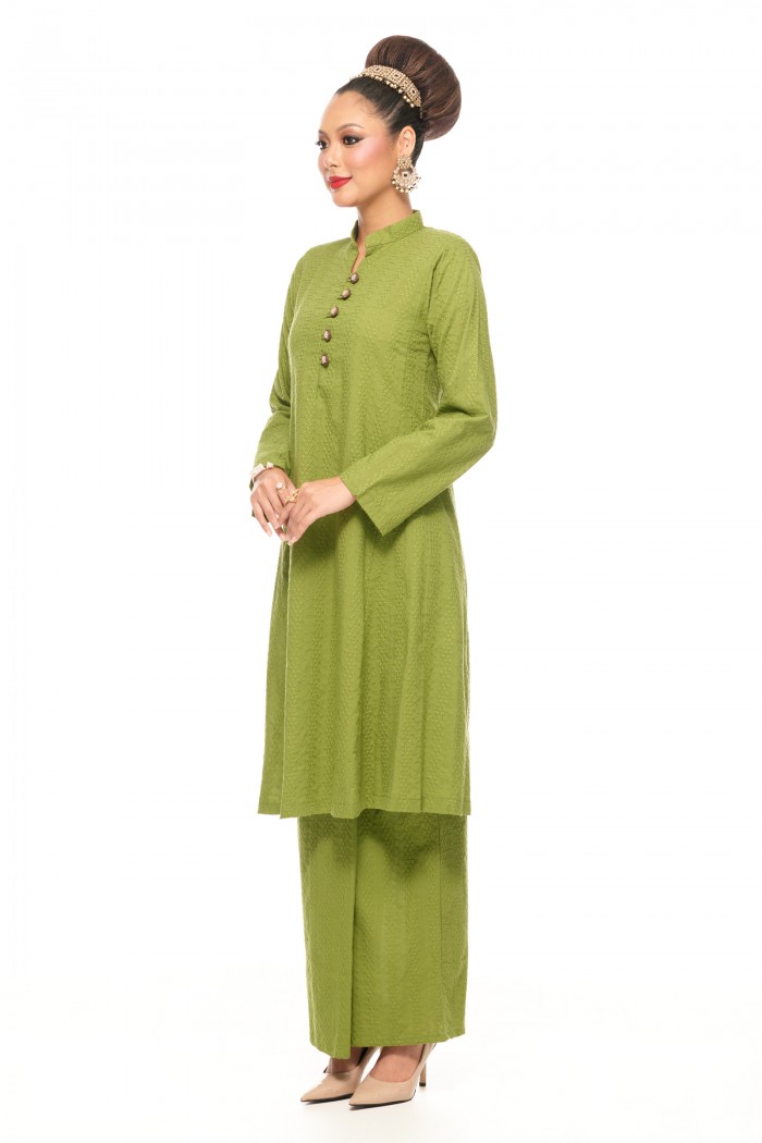 Kurung Riau Putri (Avocado Green)