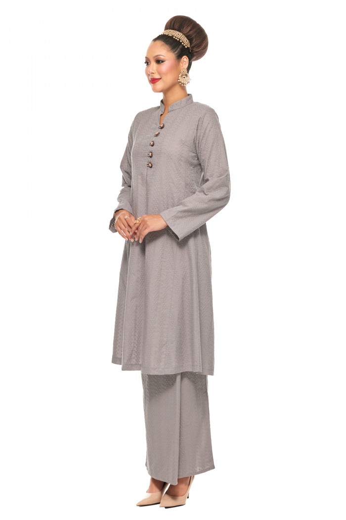 Kurung Riau Putri (Grey)