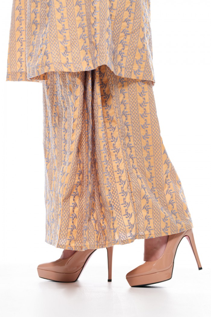 Kurung Riau Manis (Pastel Orange)