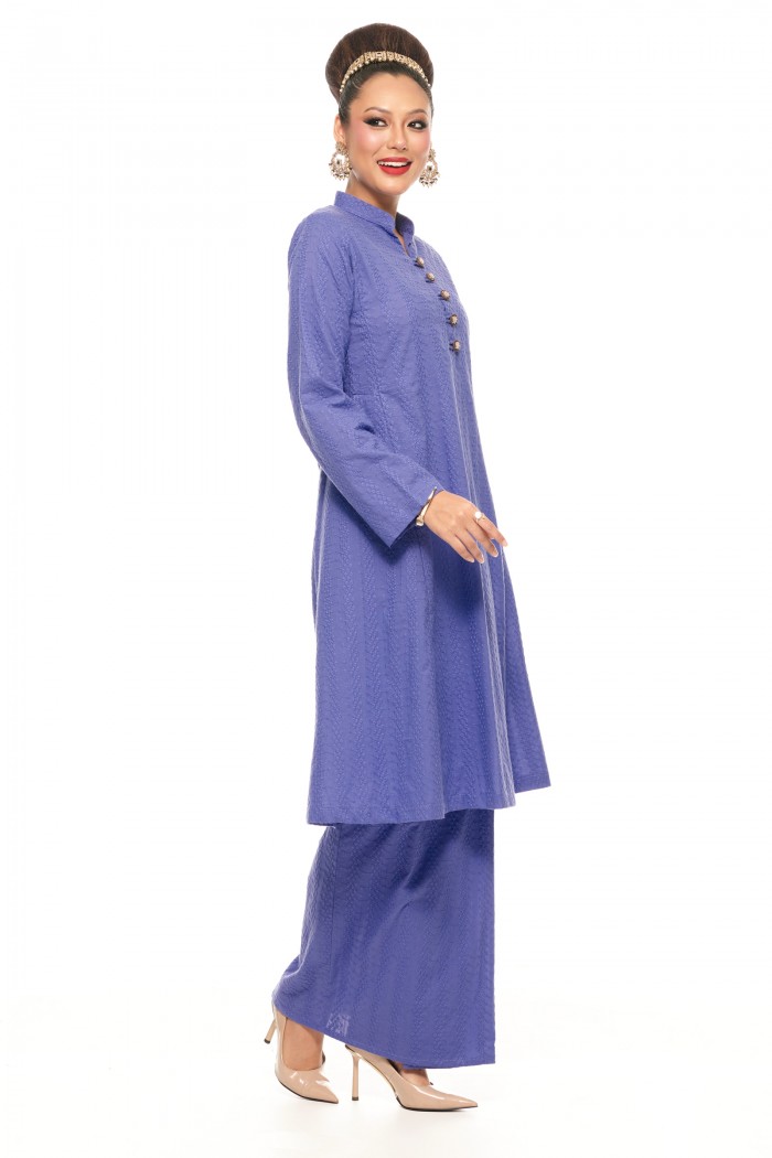 Kurung Riau Putri (Blue Violet)