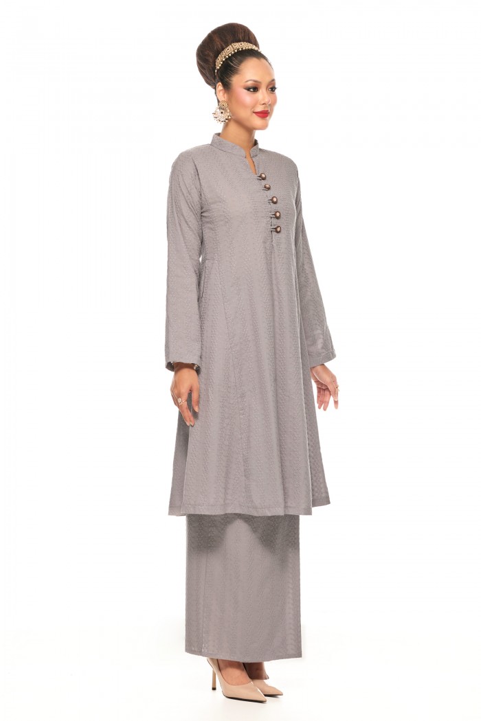 Kurung Riau Putri (Grey)