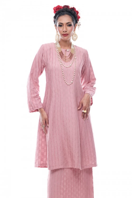 Kurung Riau Primadona (Rose Pink)