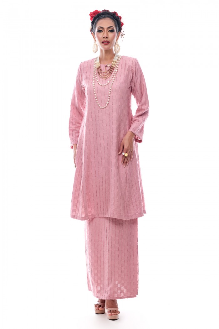 Kurung Riau Primadona (Rose Pink)