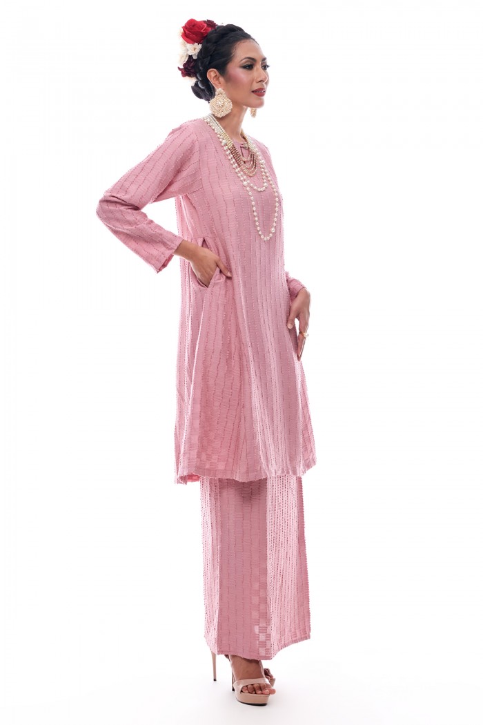 Kurung Riau Primadona (Rose Pink)