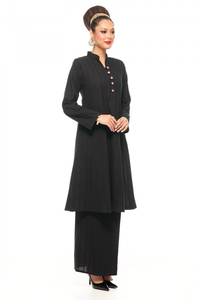 Kurung Riau Putri (Black)