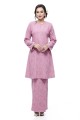 Klasik Kurung Pahang Mawar (Dusty Purple)